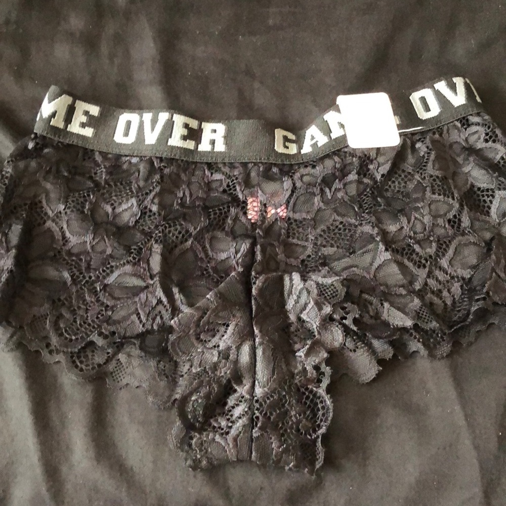 Flower lace underwear